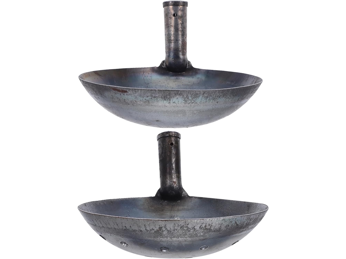 Conjunto de 2 Ferramentas para Cavar e Peneirar: Pá Reutilizável e Ferramenta de Peneiramento de Metal. SFUSHOS