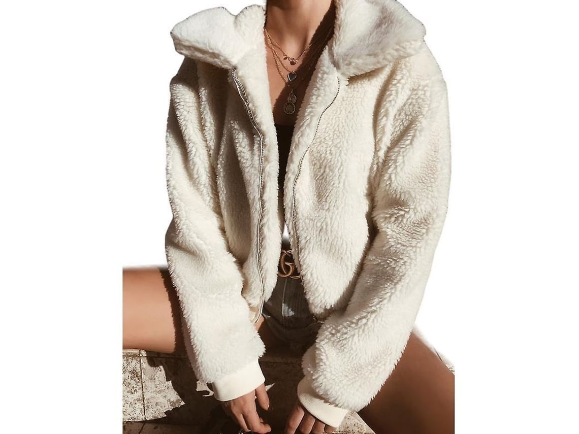 2026 abrigo de Alpaca Suave e Quente para Mulher Moda Nova Cor Sólida Tamanho S 3xl