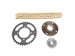 Kit de Engrenagens e Corrente 420 com 96 Links Mali