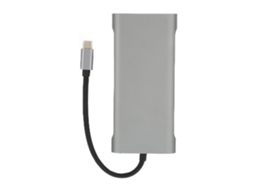 Aetheria dock de Expansão Type C 11 em 1 Hub com 4 Portas Usb3.0 e Resolução Vga 1080p