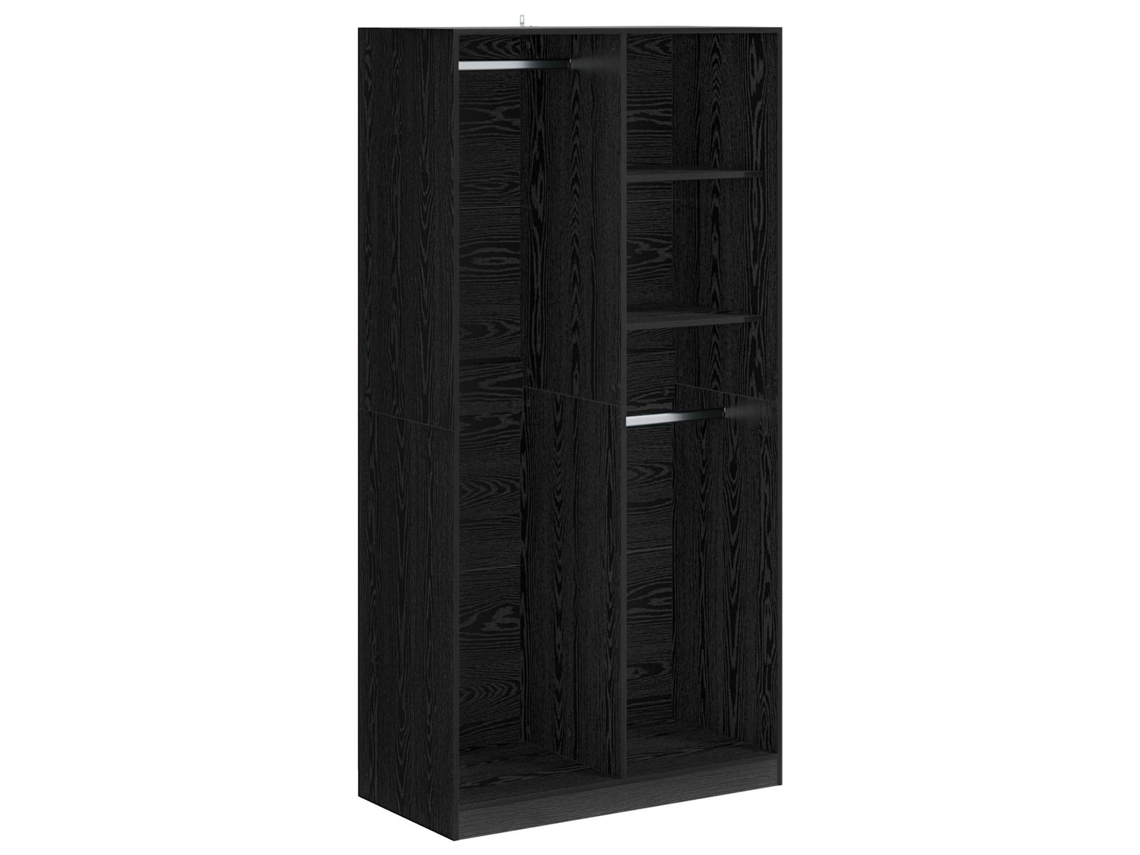 Maison Exclusive - Guarda-roupa Carvalho Preto 100 X 50 X 200 Cm