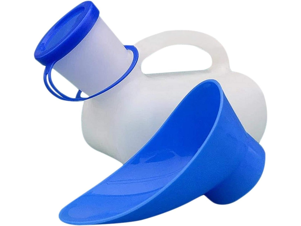 Mictório Para Homens E Mulheres, Mictório De Carro Unissex, 1000ml, Portátil E Reutilizável Slowmoose