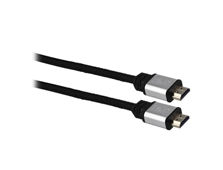 Cabo Tnb Hdmi M/m Banhado A Ouro E Cabo Trançado 3m T Nb