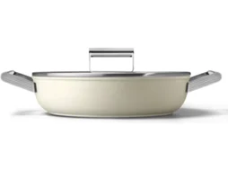 Caçarola SMEG DPF2812CRM Creme (28 cm)