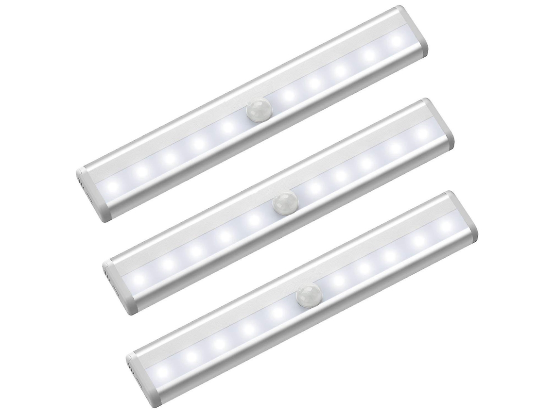 Luz noturna infravermelha para armário Slowmoose (pacote com 3) com sensor de movimento