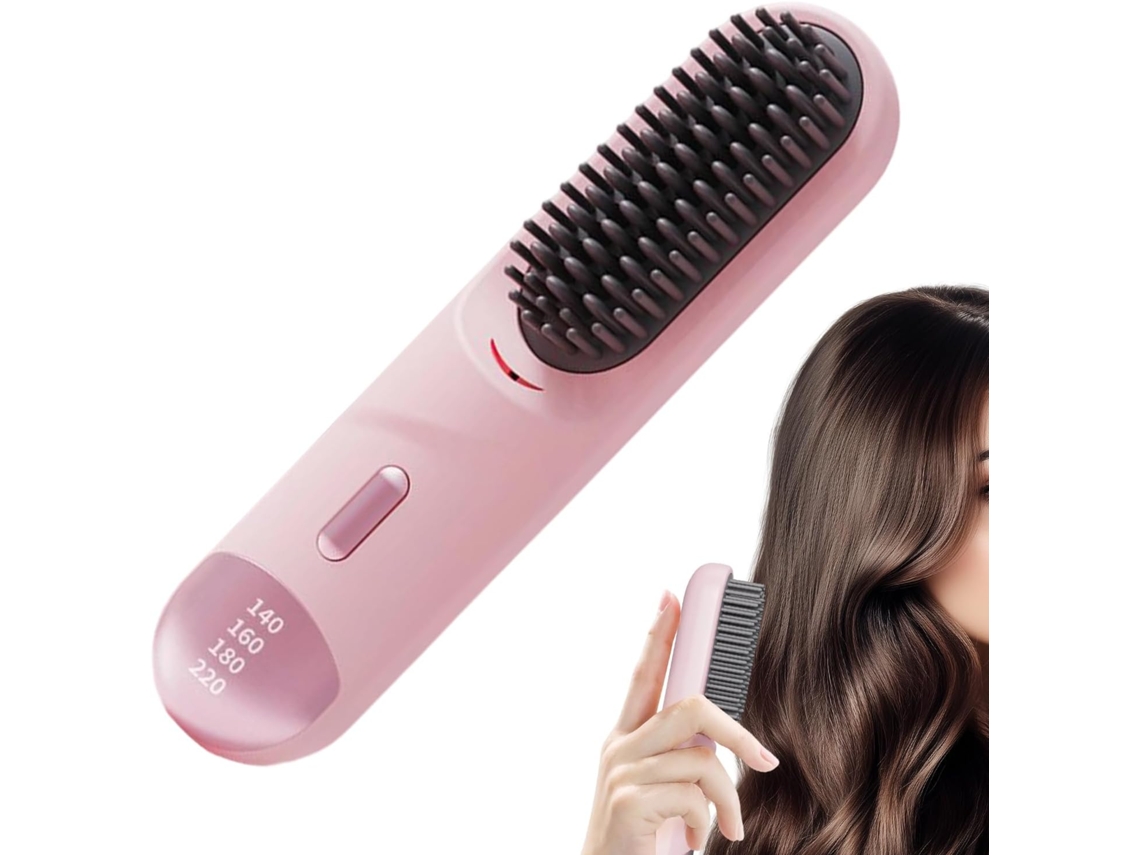 Prancha De Cabelo Sem Fio