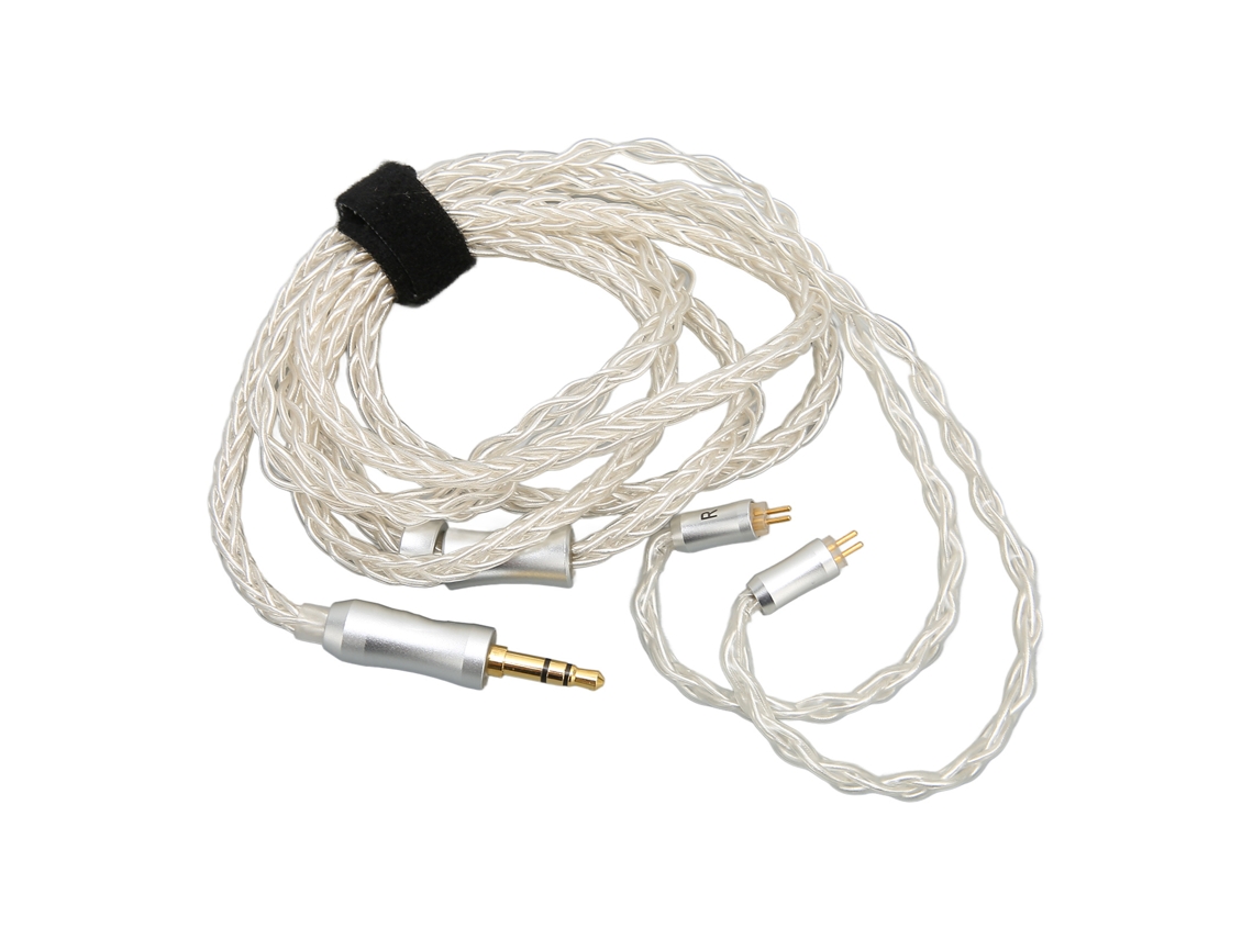 Cabo de Upgrade de Fones LAXISCREED Cobre Prateado Ce