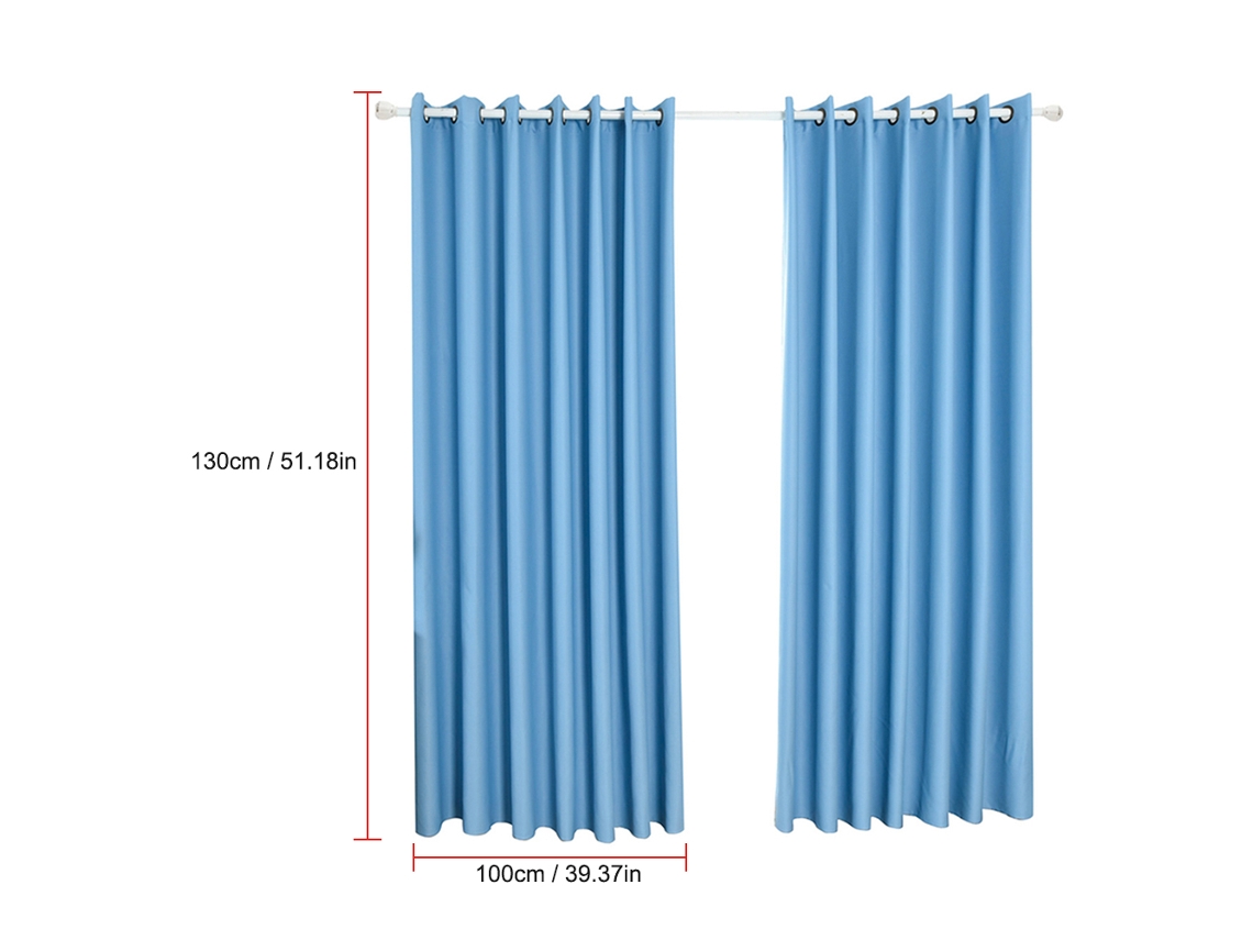 Cortina Blackout Isolante Térmico 100x130cm AUTO MARCA