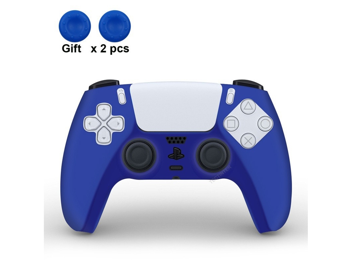 Capa Comando Para Ps5 Capa Protetora De Silicone Controle De Jogo Com Tampa De Joystick Cuich