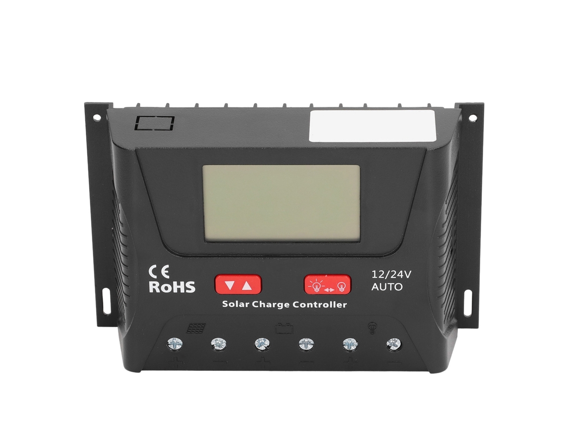 Laxiscreed Controlador De Carregamento Solar Com Display Lcd E Regulação Pwm De 3 Níveis