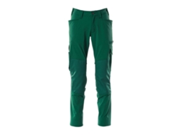 Calças Grandes Com Bolsos Para Joelheiras Accelerate 18079 Verde 46 / 35 MASCOT