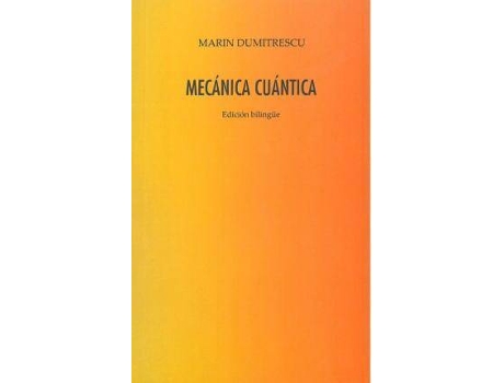 Livro Mecánica cuántica de Dumitrescu, Marin (Espanhol)