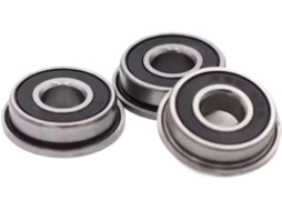 10-rolamentos F695-2rs 5*13*4mm Abec 7com Flange Miniatura F695 Rs Esfera F695rs