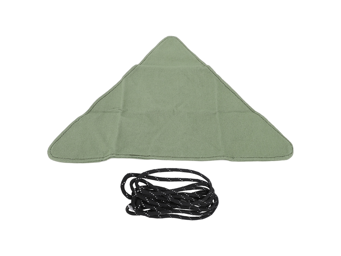 Mali tecido de Cadeira Dobrável com Corda para Acampamento Praia Jardim Resistente Verde