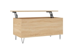 Coffee Table, Coffee Tables Vidaxl Marrom Madeira Processada (n/a)