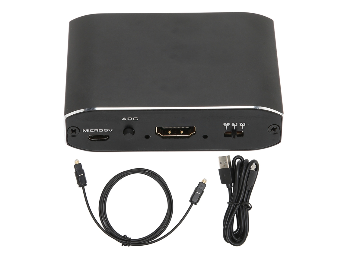 Conversor de Áudio Hdmi LAXISCREED 4k60hz 3 Saídas Arc