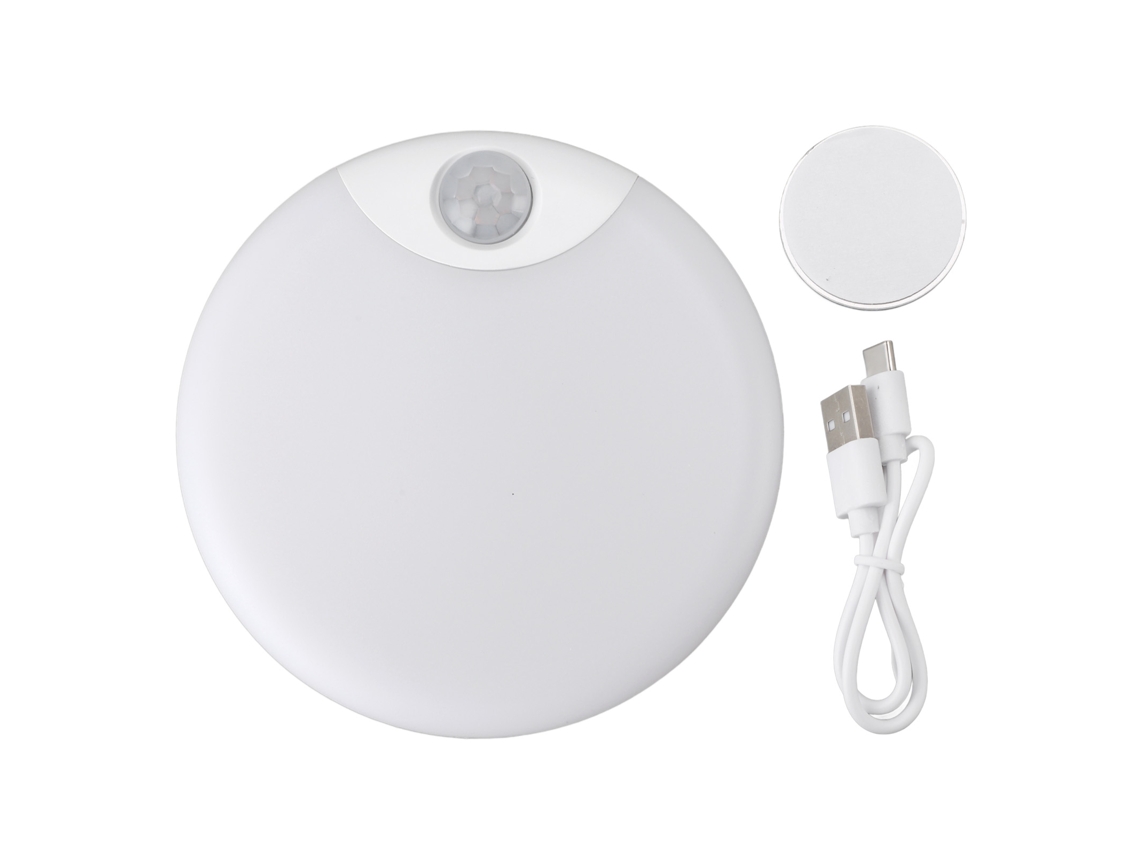 2026 luz Noturna com Sensor de Movimento Sem Fio Led Usb Recarregável Magnética para Armário Cozinha Corredor