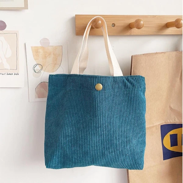Sacolas de Tecido Lancheira Azul BRILVIBERA