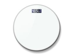 Balança Eletrônica com Visor Lcd, para Uso Doméstico e para Monitoramento de Saúde, Recarregável MDUG (branca)