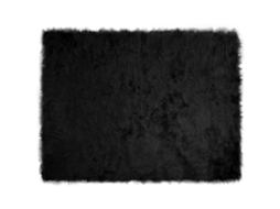 Conjunto 1 Tapete Vidaxl Preto Poliéster (240 X 340 Cm)