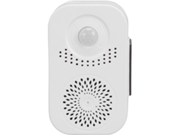 Campainha Alimentada Por Bateria Com Sensor De Movimento Pir, Ângulos De Detecção 120° Amplo E 20° Estreito Até 20 Segundos