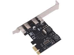 Placa De Expansão Com 2 Portas Pcie Para Usb 3.0, Pci Interna Pc