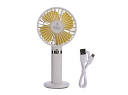 Ventilador Portátil Usb S8 Mini Branco Silencioso