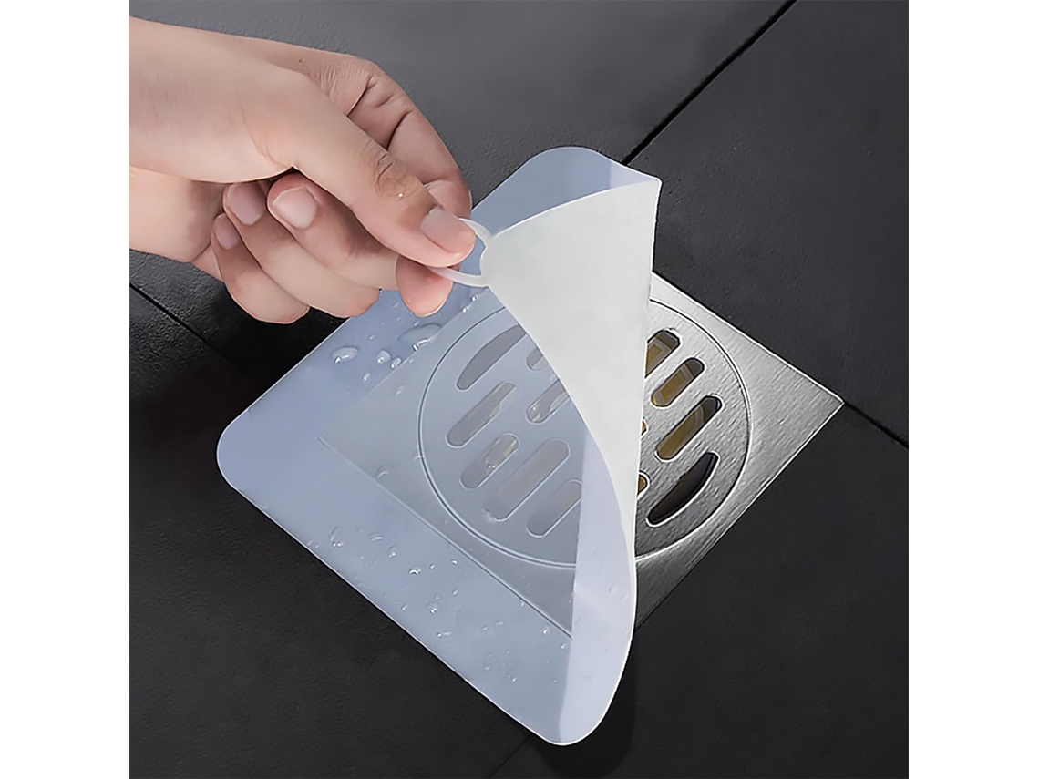 Tampa de Silicone AQUAFORGE para Banheira, 20 unidades, com Tampa Desodorizante