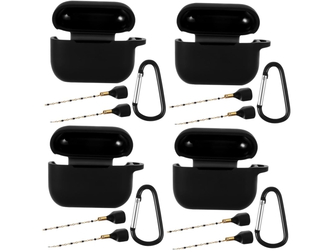 Conjunto de 4 Fones de Ouvido Intra auriculares Confortáveis com Cancelamento de Ruído. SFUSHOS