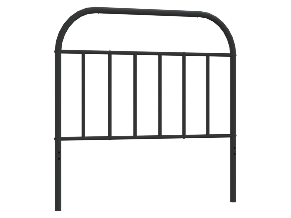 Cabeceira de substituição de 107 cm em metal marrom, exclusiva da MAISON.