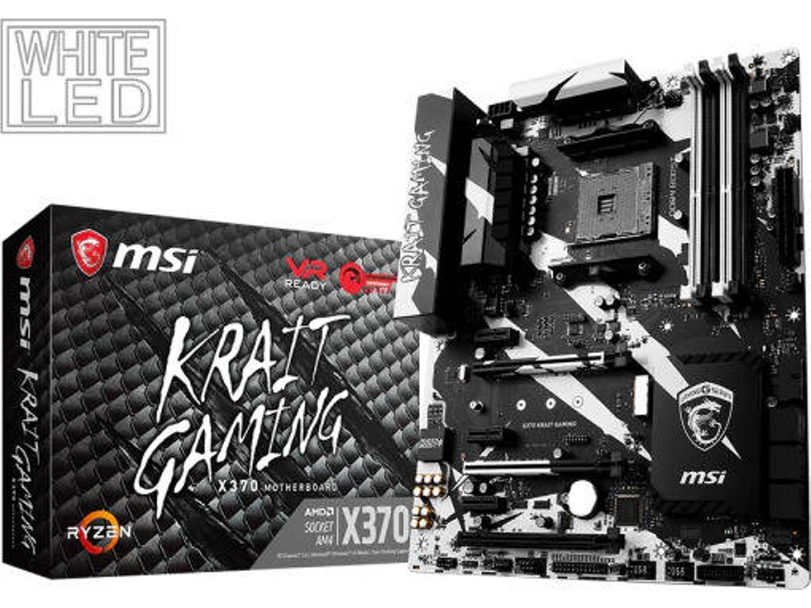 Motherboard MSI X370 Krait Gaming (Socket AM4 - AMD X370 - ATX)