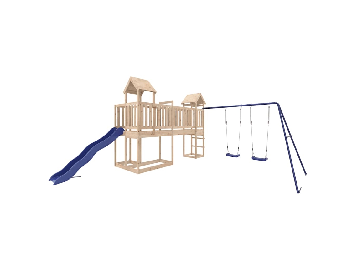 Outdoor Playset, Outdoor Playsets Vidaxl Marrom Madeira De Pinho (n/a)
