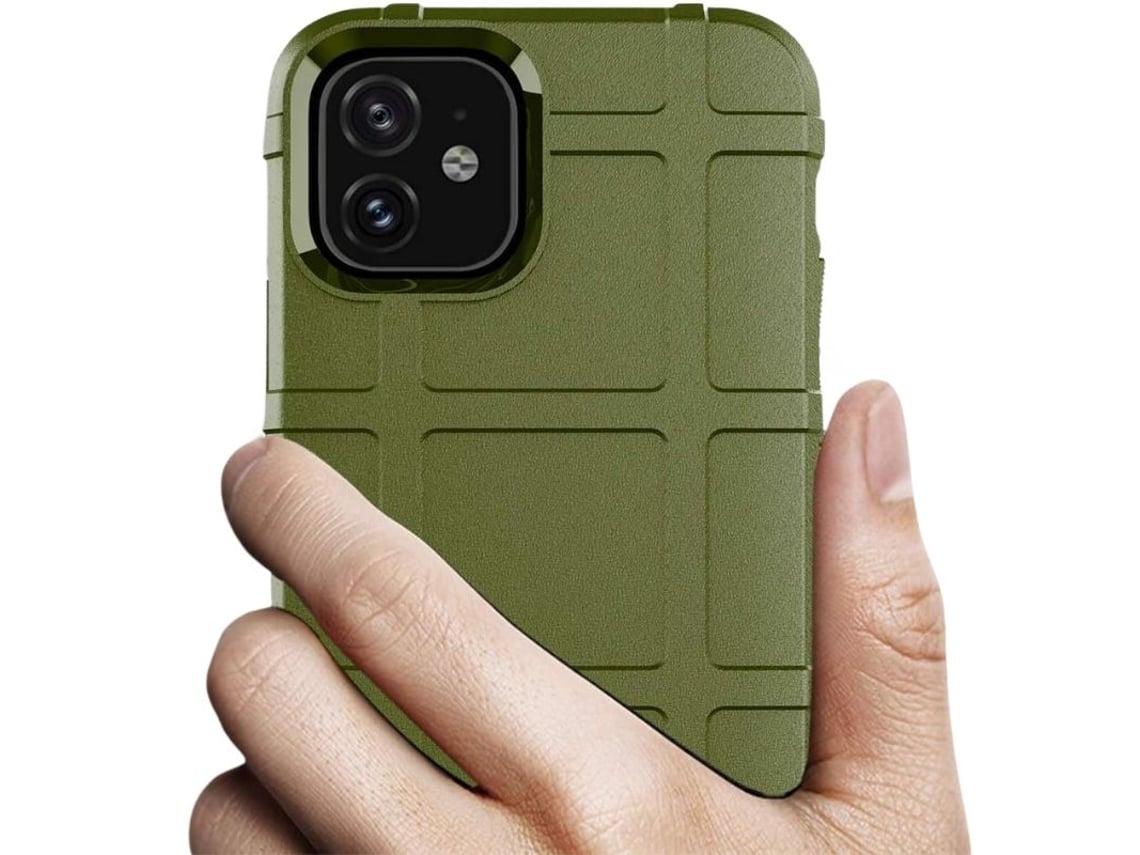 Capa Rugged Shield para iPhone 12 pro max VEANXIN Verde