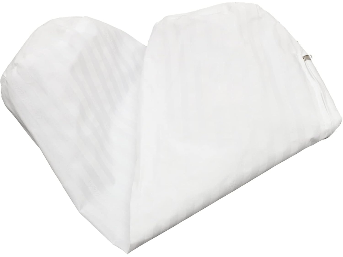 Capa Cilíndrica para Almofada de Pescoço, Feita Material Macio, Ideal Escritório e Casa, 18x60cm, CHABERLU