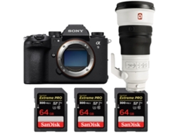 A9 Iii + Fe 300mm F/2.8 Gm Oss + 3 Sandisk 64gb Uhs ii 300mb/s + Ebook “20 Dicas para Fotos Que Impressionam” SONY