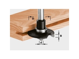 Fresas De Entalhes Para Vidros Hw - D40X2 FESTOOL