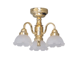 Lâmpada De Teto Para Casa De Bonecas, Candelabro Em Miniatura 1:12, Lâmpada De Teto Em Miniatura