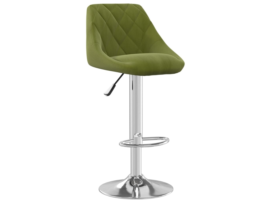 Bar Stool, Bar Stools Vidaxl Verde Veludo (n/a)