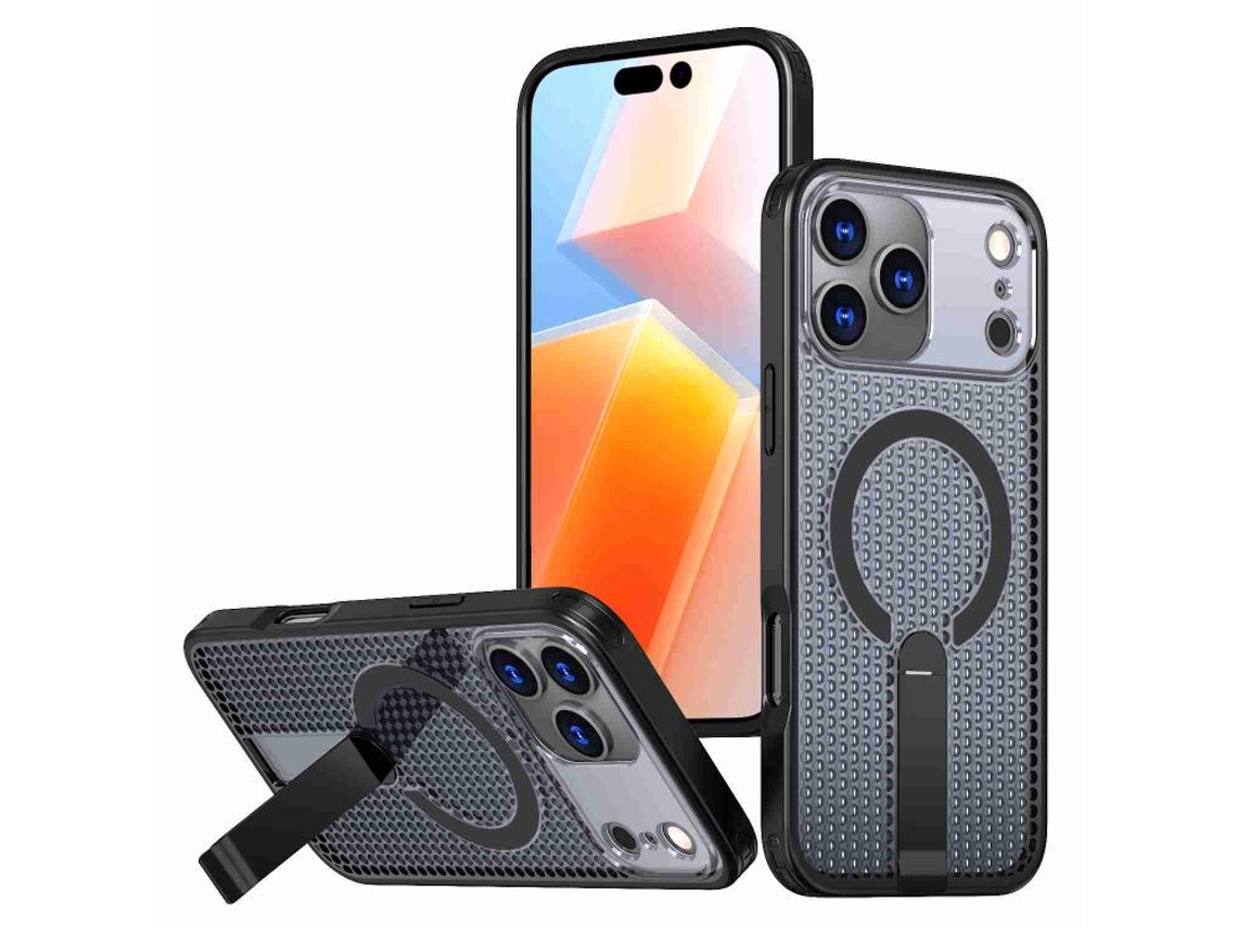 Capa Para Iphone 17 Pro Com Sistema De Resfriamento Honeycomb E Magsafe.
