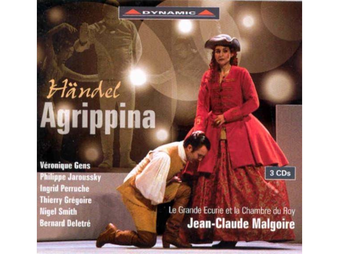 CD Véronique Gens/Philippe Jaroussky - HÄNDEL: Agrippina (3CDs)