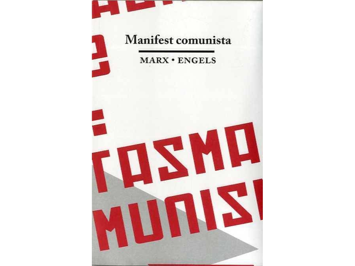 Livro Manifest Comunista de Friedrich Engels e Karl Marx