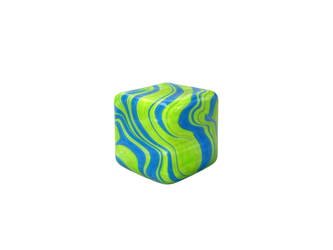 Squeeze Quadrado Verde Infantil Brinquedo