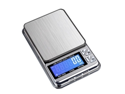Balança Eletrônica Digital De Alta Precisão Com Display Lcd E Conexão Usb Para Joias, 600 G/0,01 G Aquaforge