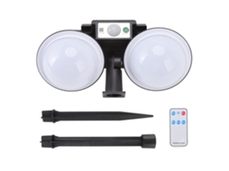 2026 luz Solar de Parede 120led com Controle Remoto e Sensor de Movimento Impermeável para Exterior Pátio