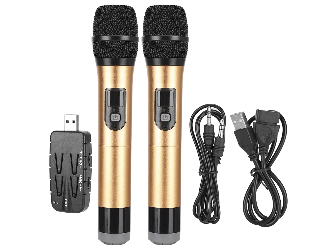 Microfone (tipo Dinâmico Um-para-dois, Especial Para Computador)