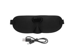 Dispositivo antirronco Ya3100, máscara ocular portátil com massageador elétrico para alívio da fadiga e cansaço, cobertura para olhos cansados.