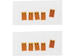 Voltímetros resistivos BF350-3AA, lote com 10 unidades, para