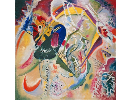 Quadro LEGENDARTE Improvisação 35 - Wassily Kandinsky (90 x 90 cm)