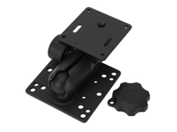 Suporte Duplo de Bola 1,5 Polegadas com Pratos Amps para Fish Finder