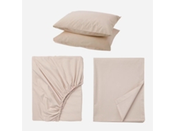 Jogo de Cama Completo ONIRICA (Cama 160 cm) - Caqui